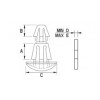 PCB spacer [100-33] (100331100002)