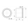 High wear Slide bearing [103-3] (103137019247)