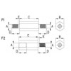 Hexagonal low Voltage insulator [124] (124250600001)