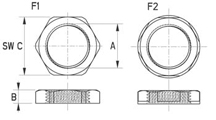 Lock nut [126]