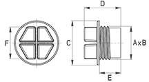 SCREW PLUG [156]