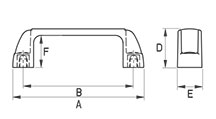 CABINET HANDLE [206-1]