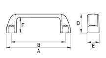 CABINET HANDLE [206-2]