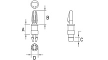 Dual Lock PCB Spacer [291]